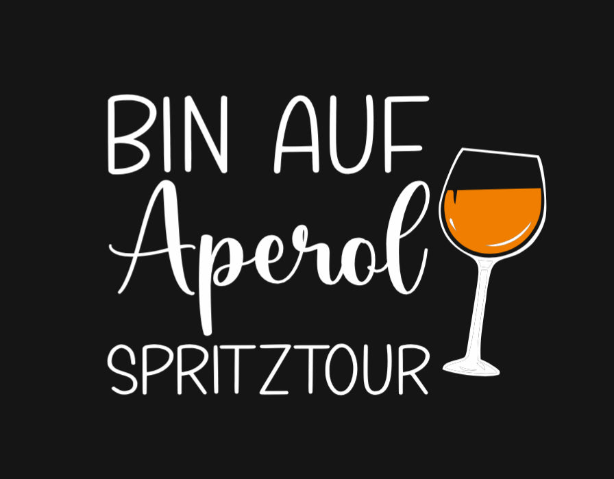KO-Stop Bin auf Aperol Spritztour Getränkeschutz Haarband Scrunchie Schutz vor K.O.-Tropfen, wiederverwendbar! - Ko-Stop