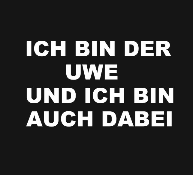 KO-Stop Ich bin der Uwe und ich bin auch dabei Getränkeschutz Haarband Scrunchie Schutz vor K.O.-Tropfen, wiederverwendbar! - Ko-Stop
