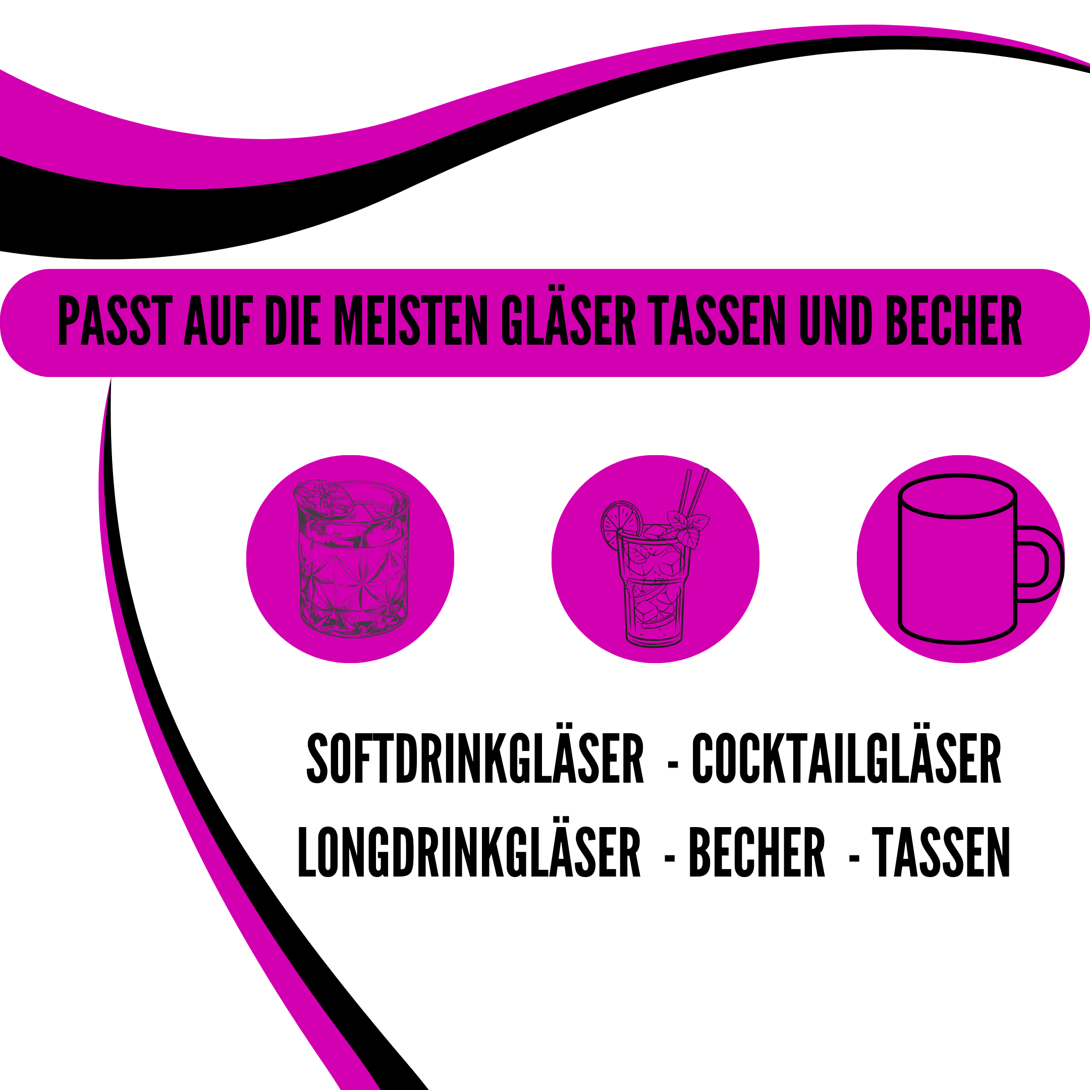 KO-Stop Ist ja auch keinem geholfen wenn ich nicht Trinke Getränkeschutz Haarband Scrunchie Schutz vor K.O.-Tropfen, wiederverwendbar! - Ko-Stop
