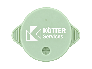 Individuell gestalteter KO STOP Getränkeschutz für KÖTTER Services
