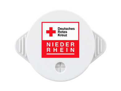 Individuell gestalteter KO STOP Getränkeschutz für das DRK Niederrhein