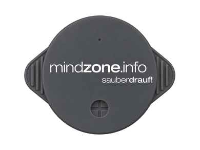 Individuell gestalteter KO STOP Getränkeschutz für MINDZONE
